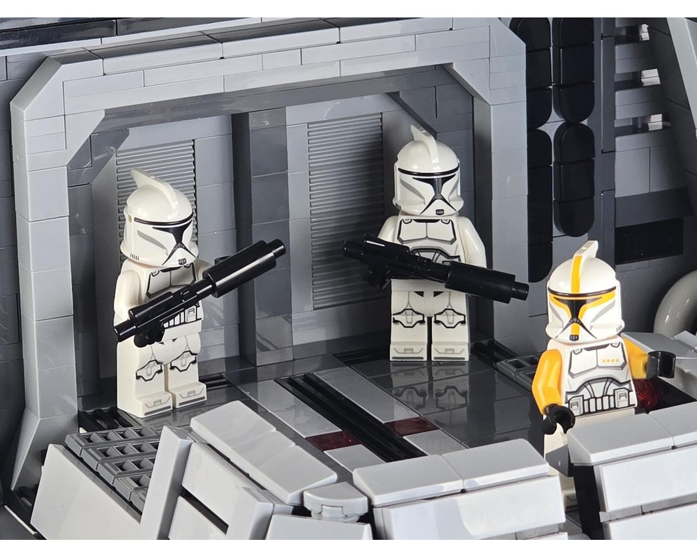 LEGO MOC-209533 Diorama Display Stand for 75404 Acclamator Class ...
