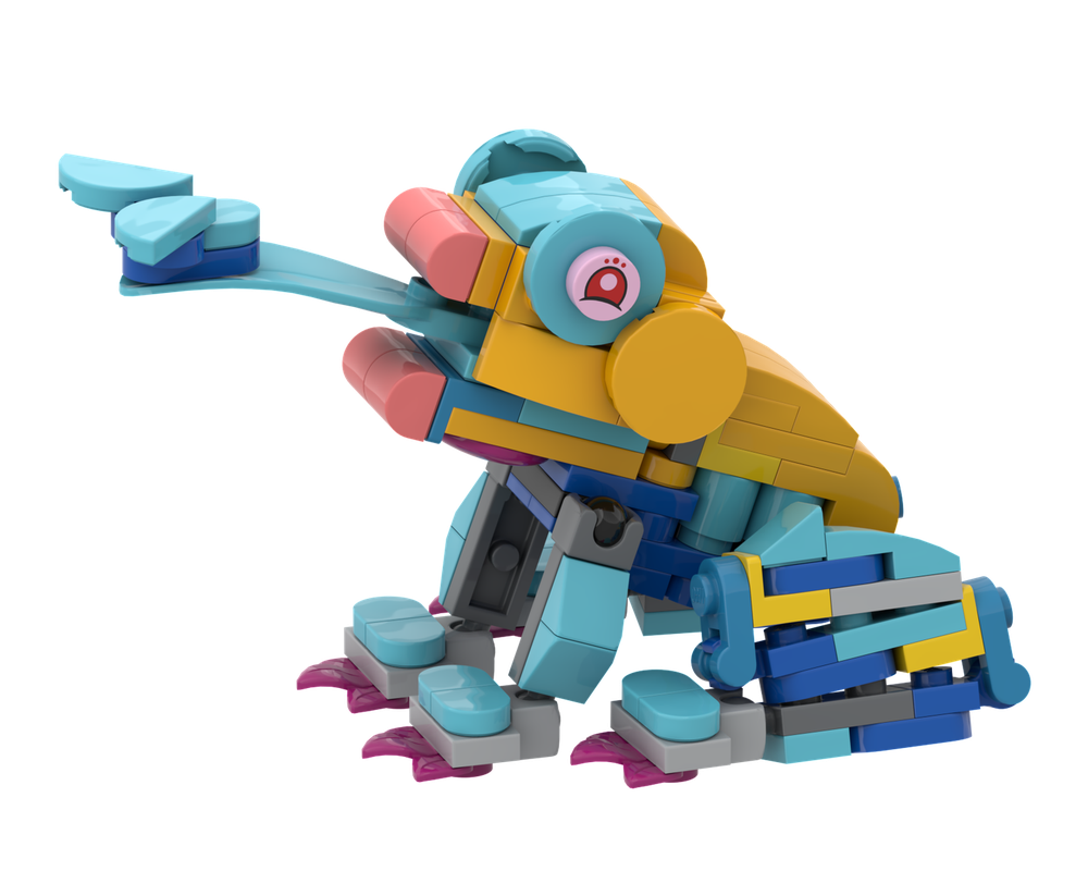 ルーデッキ LEGO MOC-209543 71488 Bunchu's Frog by Dafeld | Rebrickable