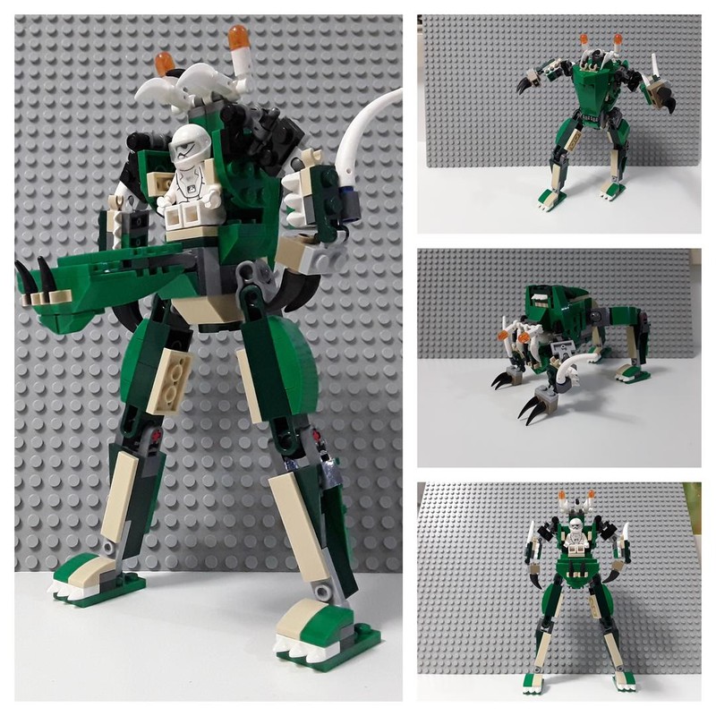 ビューティフルスキン LEGO MOC 31058 - MechSuit by LegoOri | Rebrickable - Build with LEGO