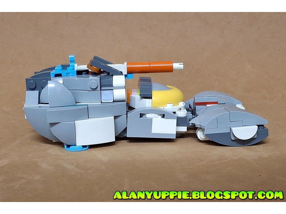 ウイルスバスター LEGO MOC-209578 Transformer Hovercar , LEGO 31163 alternate build