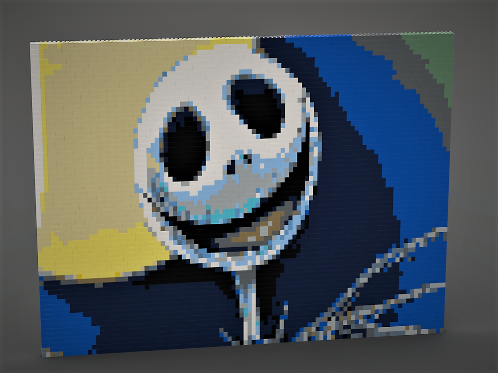 LEGO MOC Pixel Pokeball by ZTBricks