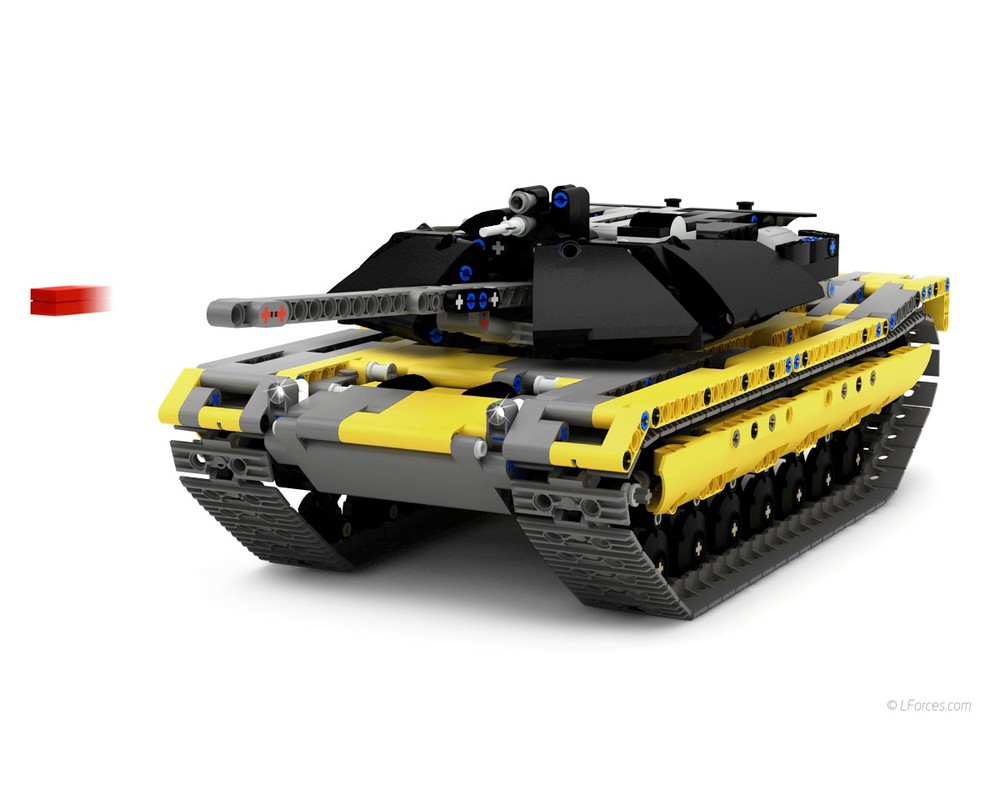 lego motorized tank