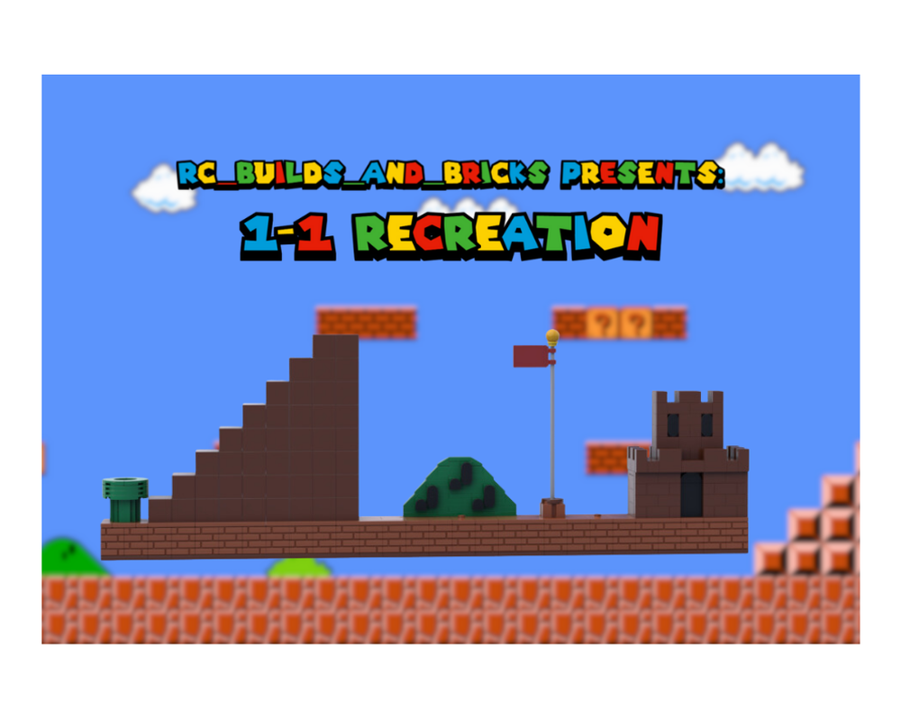 LEGO MOC Super Mario Bros. -- 1-1 diorama by RC_builds_and_bricks ...