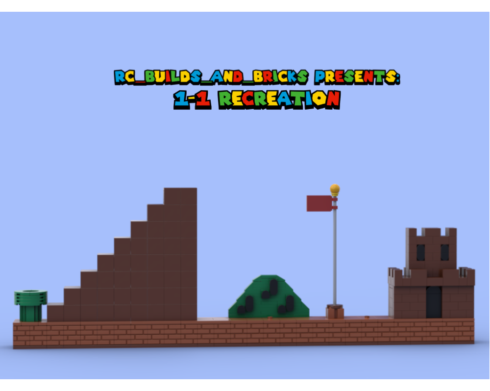 LEGO MOC Super Mario Bros. -- 1-1 diorama by RC_builds_and_bricks ...