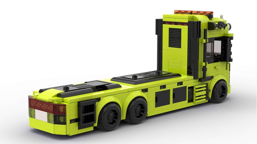 LEGO MOC Container carrier truck by P6tu | Rebrickable - Build with LEGO