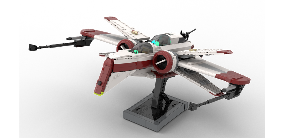 LEGO MOC SW clone wars ARC 170 Starfighter - 75402 Modification by ...