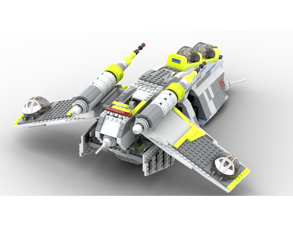 LEGO MOC ROTS Republic Gunship (Classic-style) by CloneCreatesClassics ...