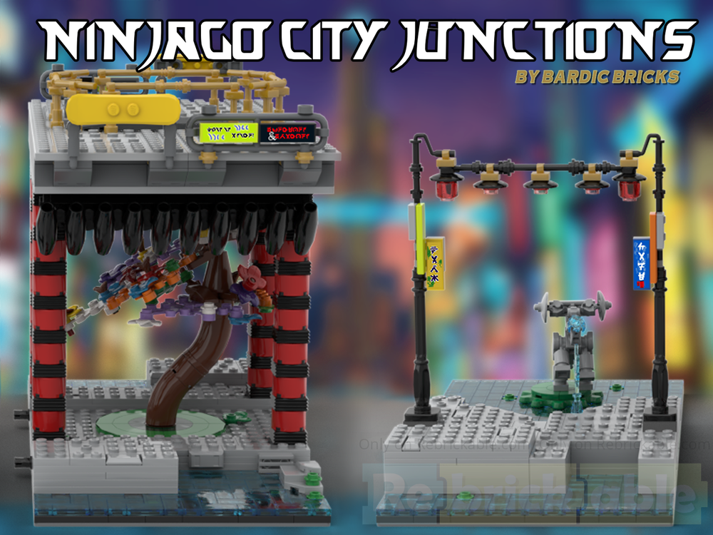LEGO MOC-209999 Ninjago City Junctions by BardicBricks