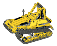Snow Groomer - Snowcat (alt . build from 42028 Bulldozer)
