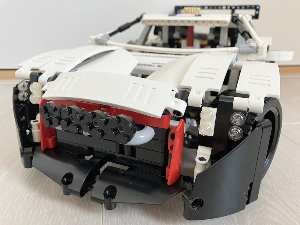 LEGO MOC-210107 42096 Rally Car by e.hof16 | Rebrickable - Build with LEGO