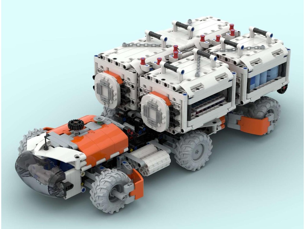 LEGO MOC-210131 Heavy Module Carrier LT78+ (2 x 42178 mod) by zz0025 ...