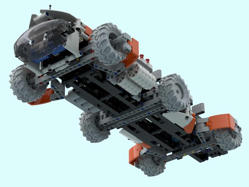 LEGO MOC-210131 Heavy Module Carrier LT78+ (2 x 42178 mod) by zz0025 ...