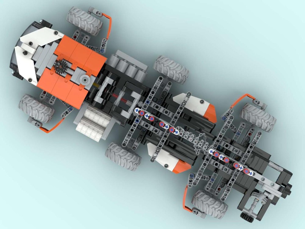 LEGO MOC-210131 Heavy Module Carrier LT78+ (2 x 42178 mod) by zz0025 ...