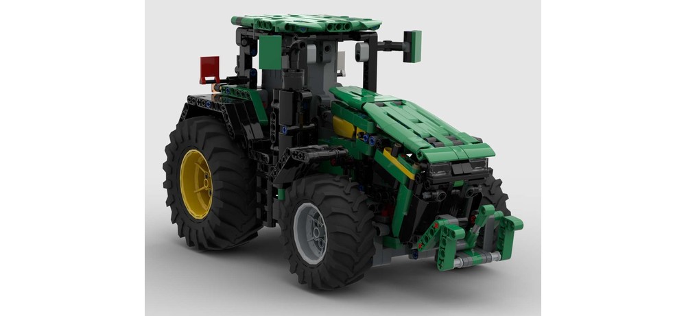 LEGO MOC-210159 John Deere 8R tractor (alternate build of 42129+42157 ...