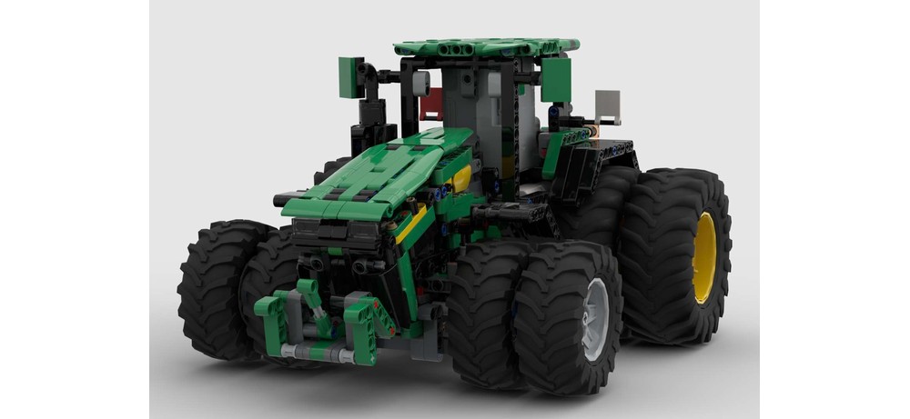LEGO MOC-210159 John Deere 8R tractor (alternate build of 42129+42157 ...