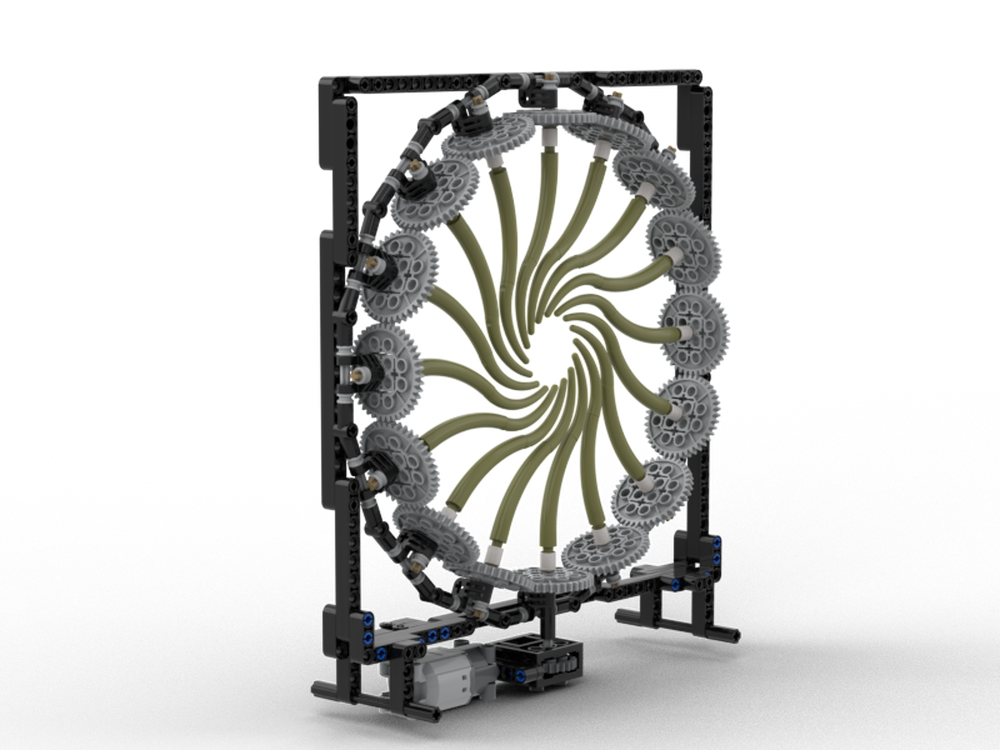LEGO MOC-210174 Tentacle kinetic sculpture II by jemunoz0 | Rebrickable ...