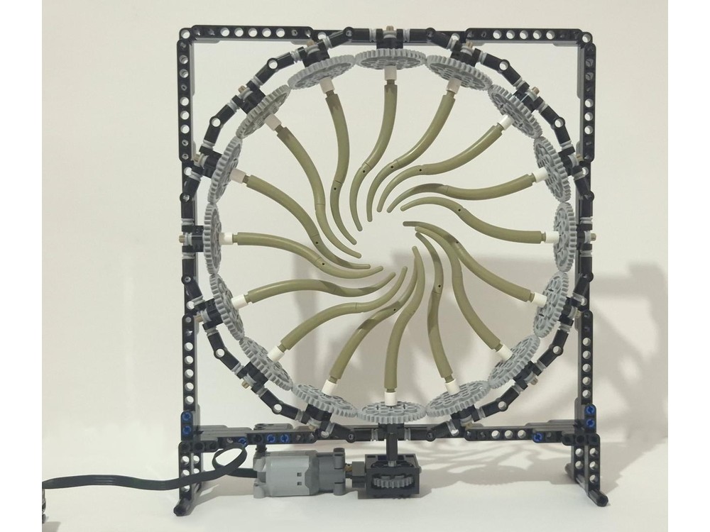 LEGO MOC-210174 Tentacle kinetic sculpture II by jemunoz0 | Rebrickable ...
