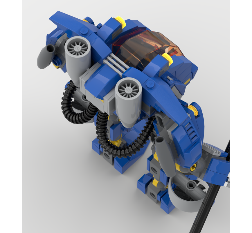 LEGO MOC-210190 EXO-FORCE Deep Sea: Azure Trident by