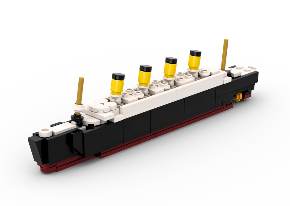 LEGO MOC-210192 RMS Titanic by The Bobby Brix Channel | Rebrickable ...