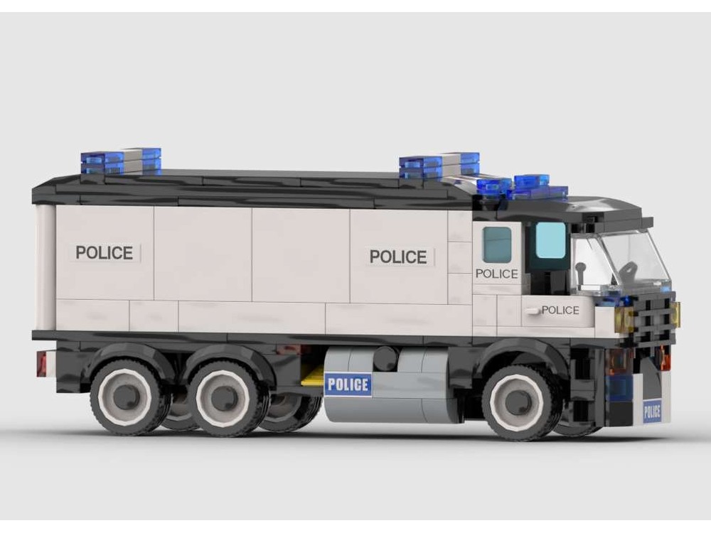 LEGO MOC MOC of Set 6681 Police Van in 6W by ONE-2-BRICK | Rebrickable ...