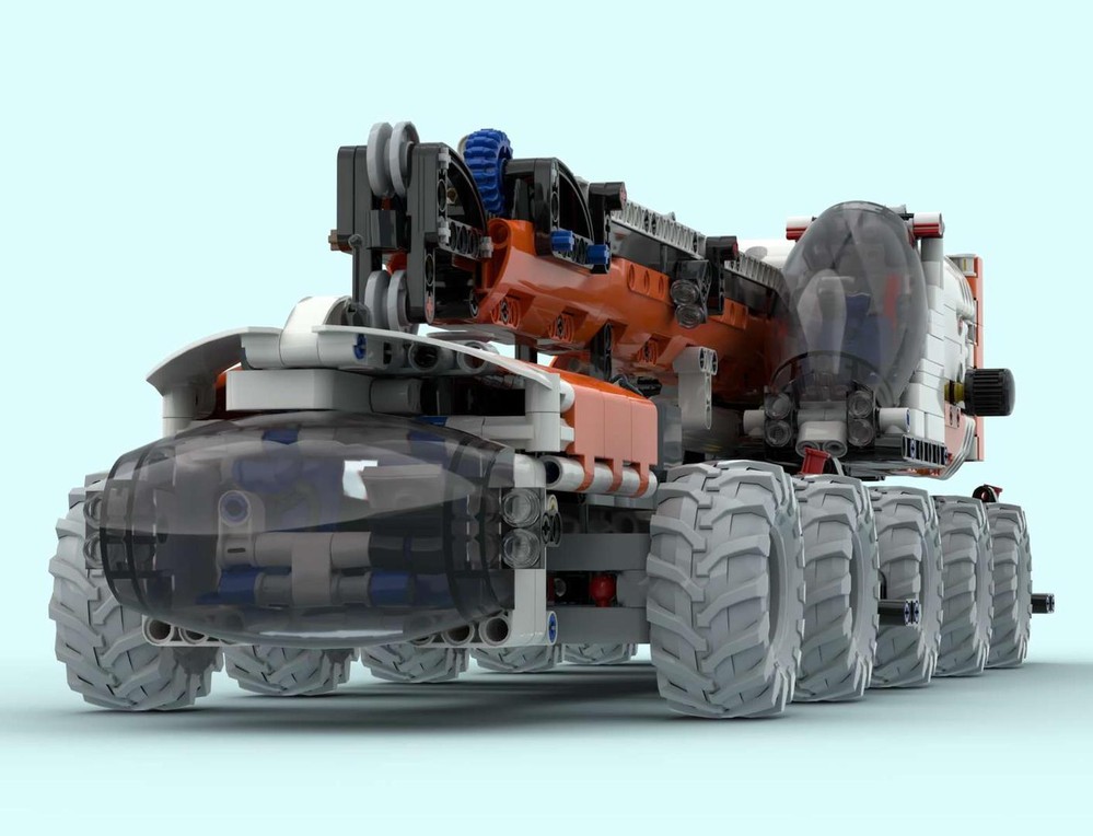 LEGO MOC Heavy Module Crane LT78+C (3 x 42178 mod) by zz0025 ...