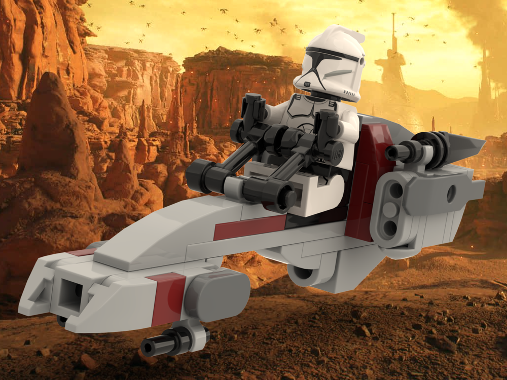 LEGO MOC-210255 Republic BARC Speeder by Ostronamus | Rebrickable