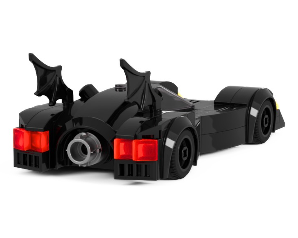 LEGO MOC 6864 Inspired Batmobile Minifig Scale by BatBrix | Rebrickable ...