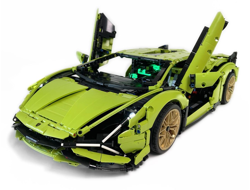 LEGO MOC-210300 42115 Lamborghini Sián FKP 37 RC MOD for Powered