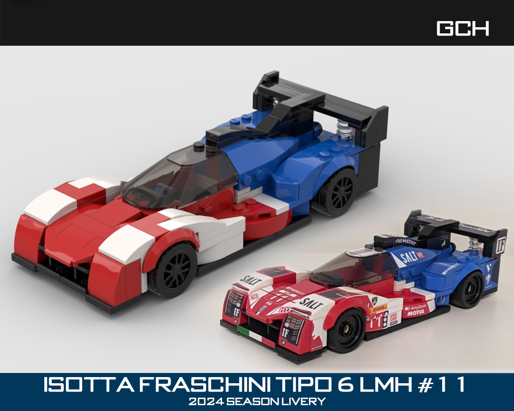 LEGO MOC-210308 Isotta Fraschini Tipo 6 LMH Competizione #11 2024