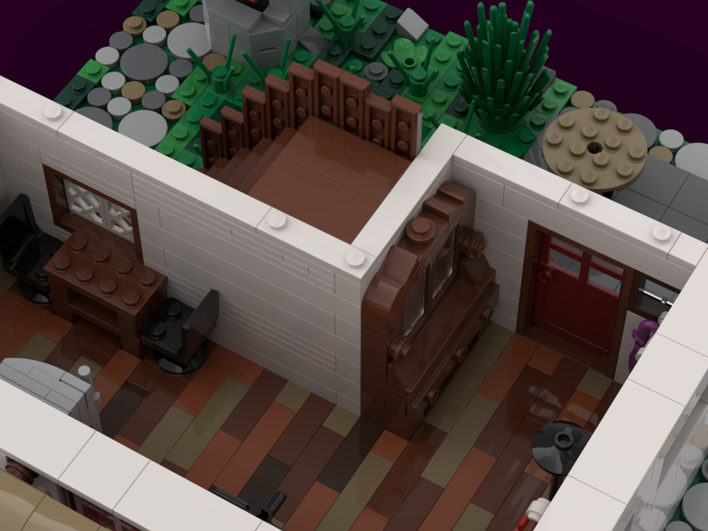 LEGO MOC-210309 Old Living House by rvn0516 | Rebrickable - Build with LEGO