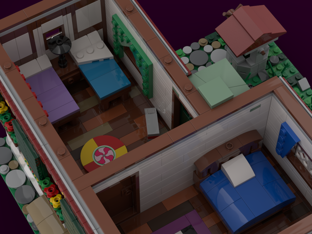 LEGO MOC-210309 Old Living House by rvn0516 | Rebrickable - Build with LEGO
