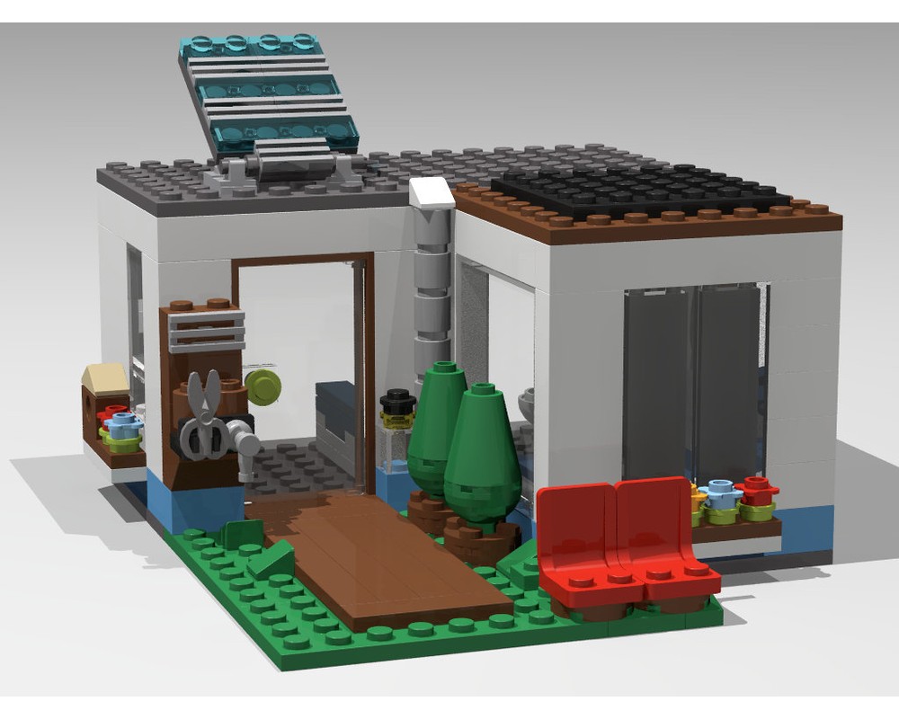 LEGO MOC Modern Modular L-Shape by Klaartje68 | Rebrickable - Build ...