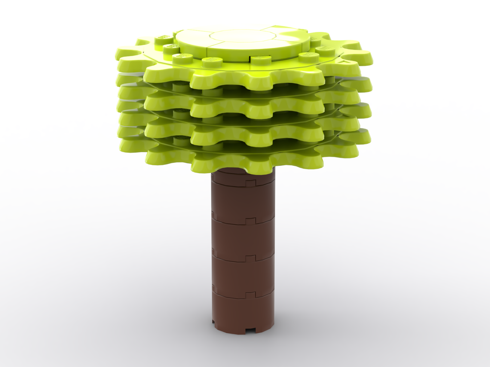 LEGO MOC Tree by BrickAndBuildsI | Rebrickable - Build with LEGO