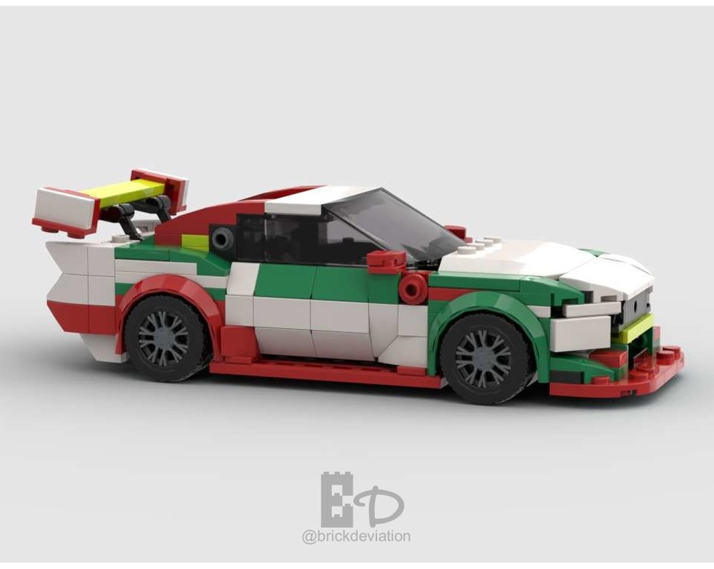 LEGO MOC-210478 2025 Castrol Racing Ford Mustang Supercar by Brick ...