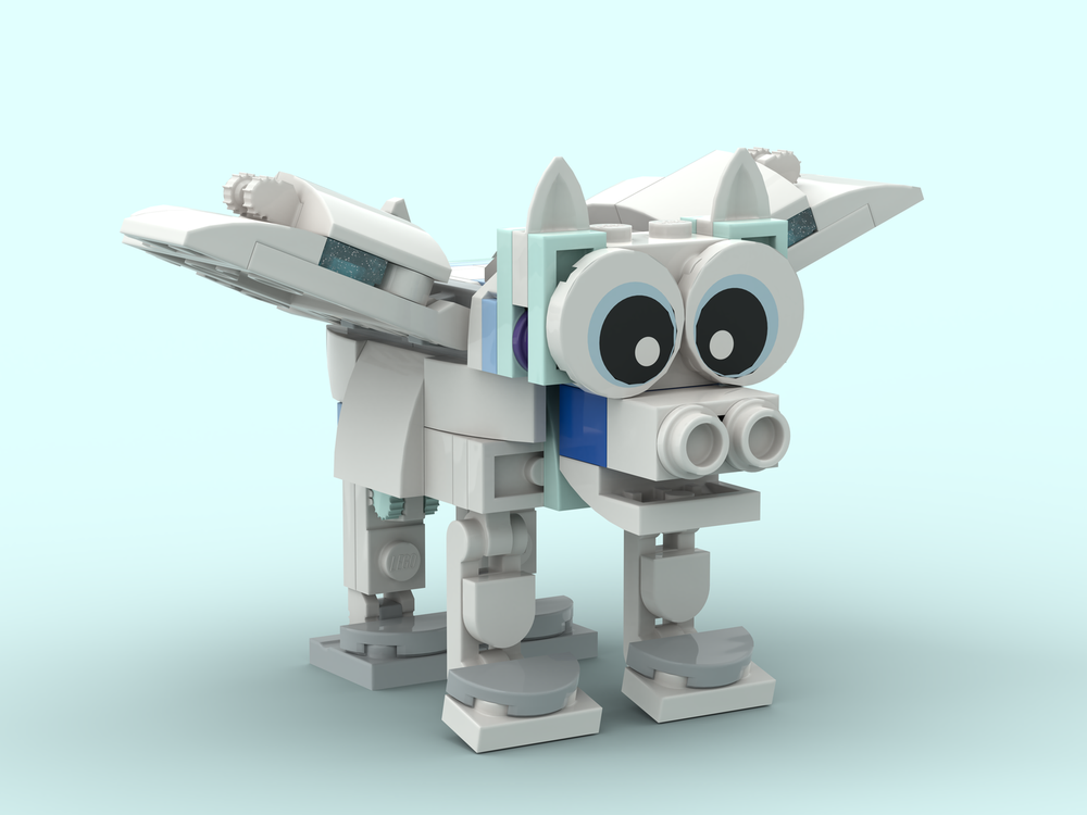 MOC-210504 Pig Pegasus (Pigasus) (winged)