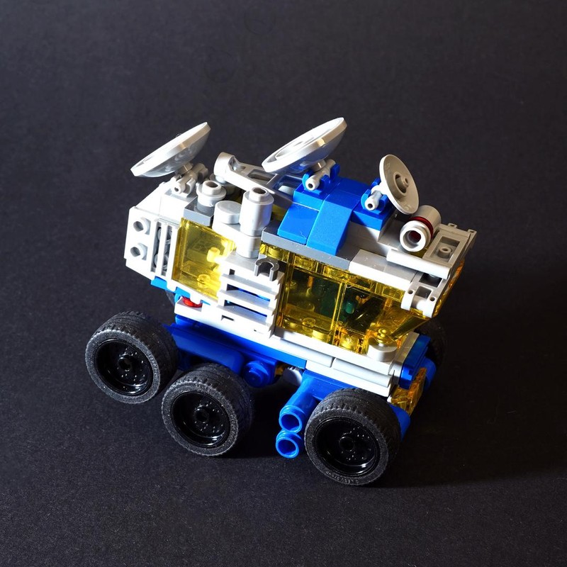 LEGO MOC Space Rover by SalmonBrick | Rebrickable - Build with LEGO