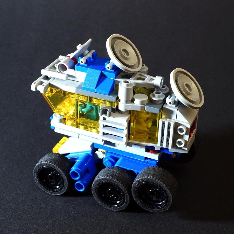 LEGO MOC Space Rover by SalmonBrick | Rebrickable - Build with LEGO