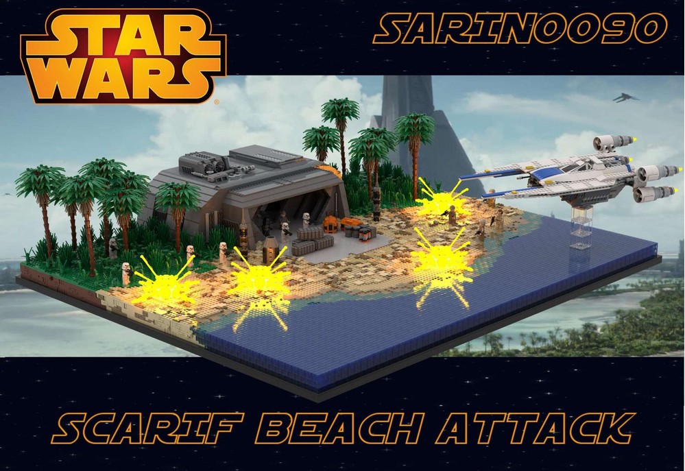 LEGO MOC-210605 SW - Scarif Beach Attack by Sarinoo90 | Rebrickable ...