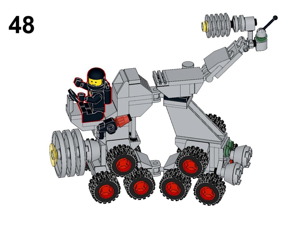 LEGO MOC Mining Rover 2 by pturecki | Rebrickable - Build with LEGO