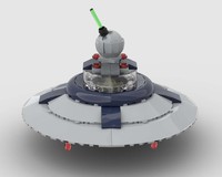 UFO / Flying Saucer Alternate build (with window version)