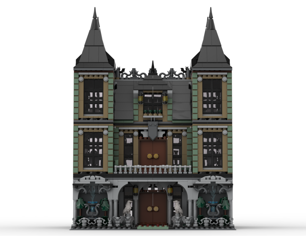 LEGO MOC Modular Malfoy Manor by Brick Artisan Rebrickable