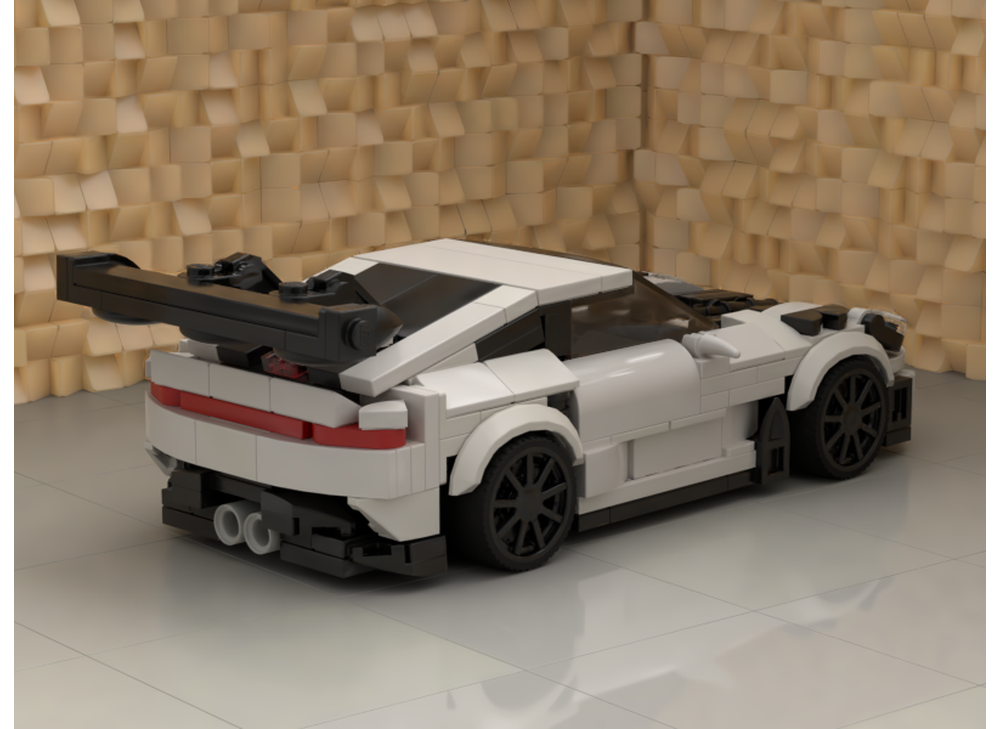 ポルシェ911 GT3 LEGO MOC-210778 Porsche 992 GT3 RS (with Weissach package) by