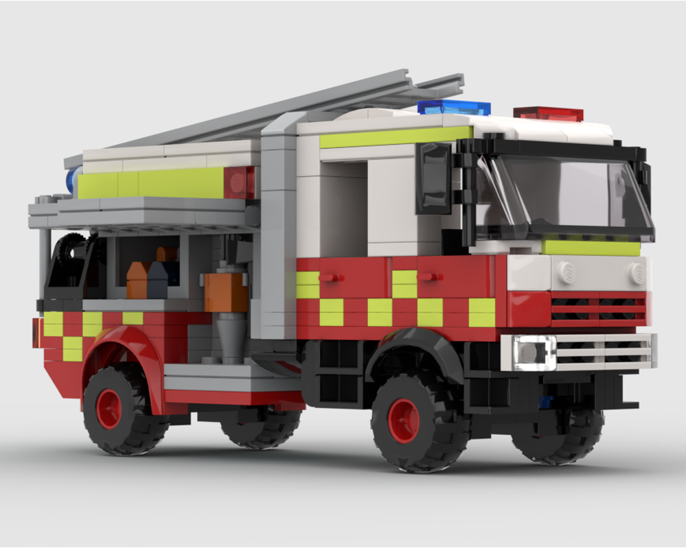 LEGO MOC-210828 Class 1 Tanker Fire Truck by reggieranger | Rebrickable ...