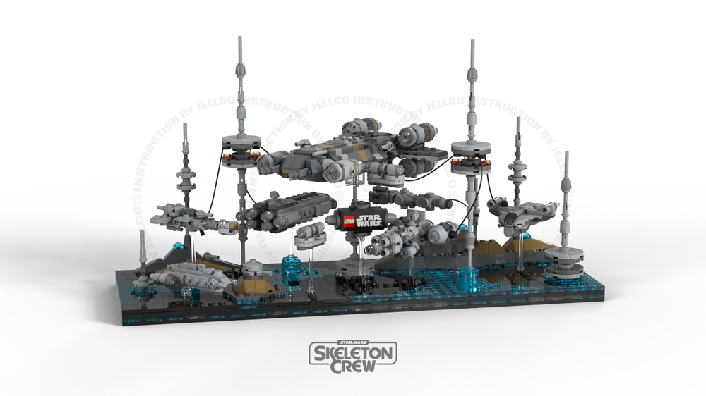 Micro Diorama: Starport Borgo