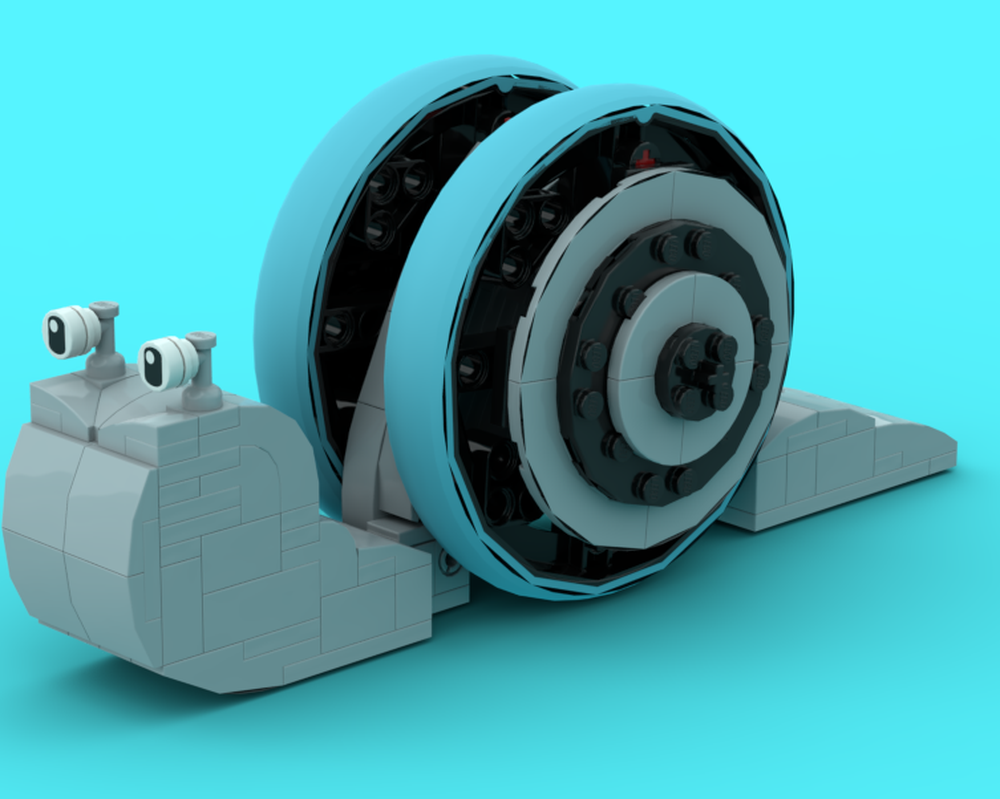 LEGO MOC-210851 Crawling Snail by danzhilan | Rebrickable - Build with LEGO
