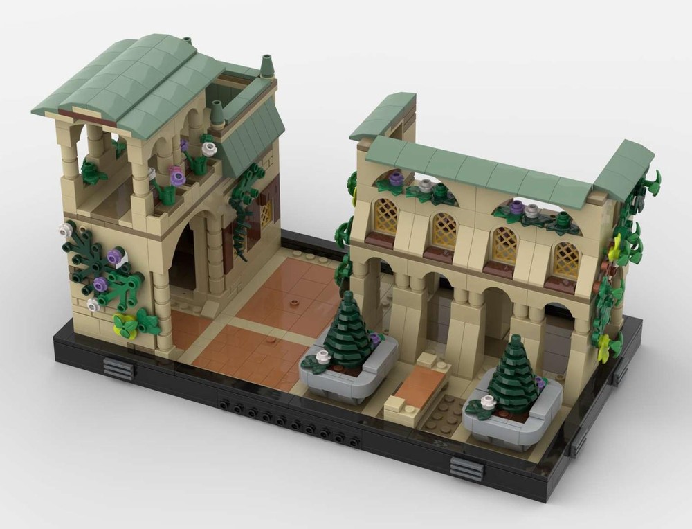 LEGO MOC Naboo - City of Theed Diorama by BaxterBrix | Rebrickable - Build  with LEGO