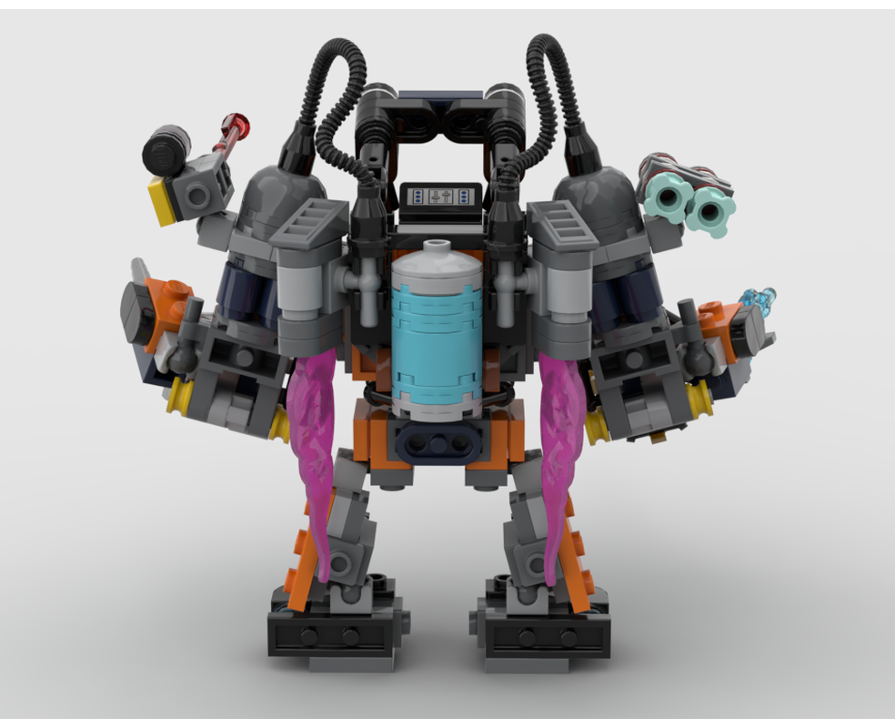 LEGO MOC Rocket Racoon Styled Mech by BlueAwesomeDinosaur | Rebrickable ...