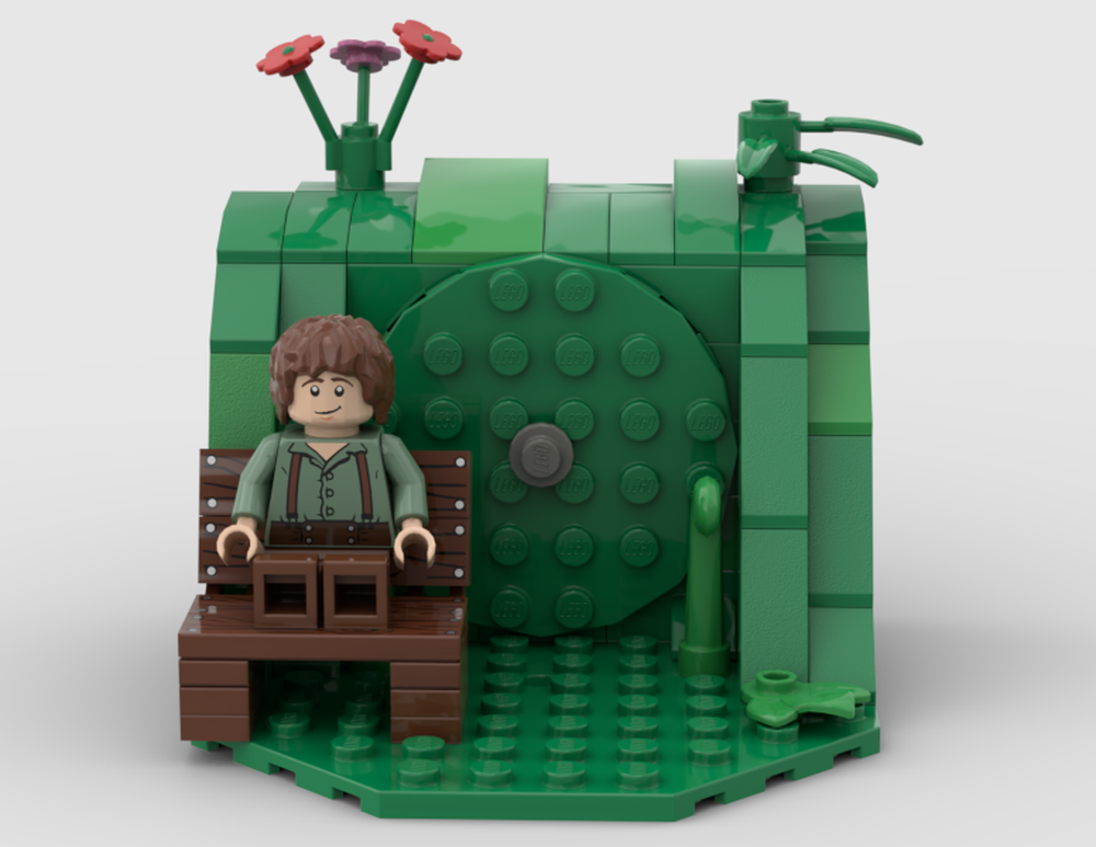LEGO MOC Lord of the rings Bag End Mini Desktop Display by Custom ...