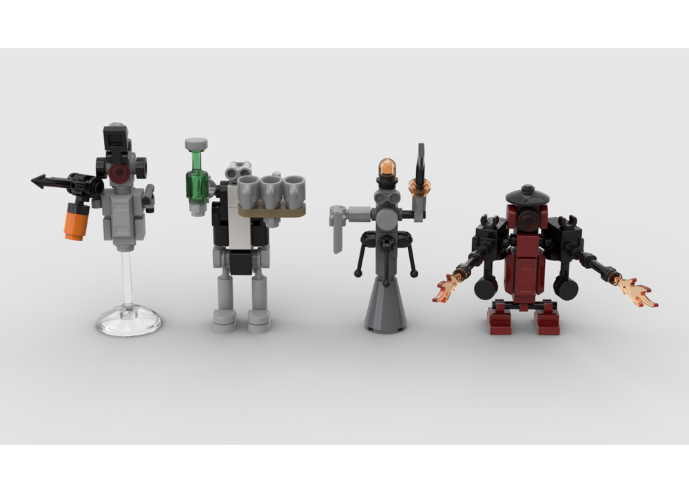 LEGO MOC-211102 Droid Pack #1 by BrickMan13 | Rebrickable - Build with LEGO
