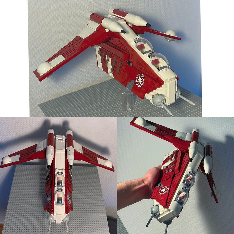 LEGO MOC-211234 Lego 75354 Gunship mod by jeansbuilds by